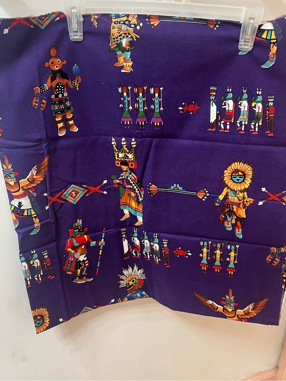 Alexander Henry fabric-Hopi Indians Vintage - 2.5 yards - 44” wide Rare OOP